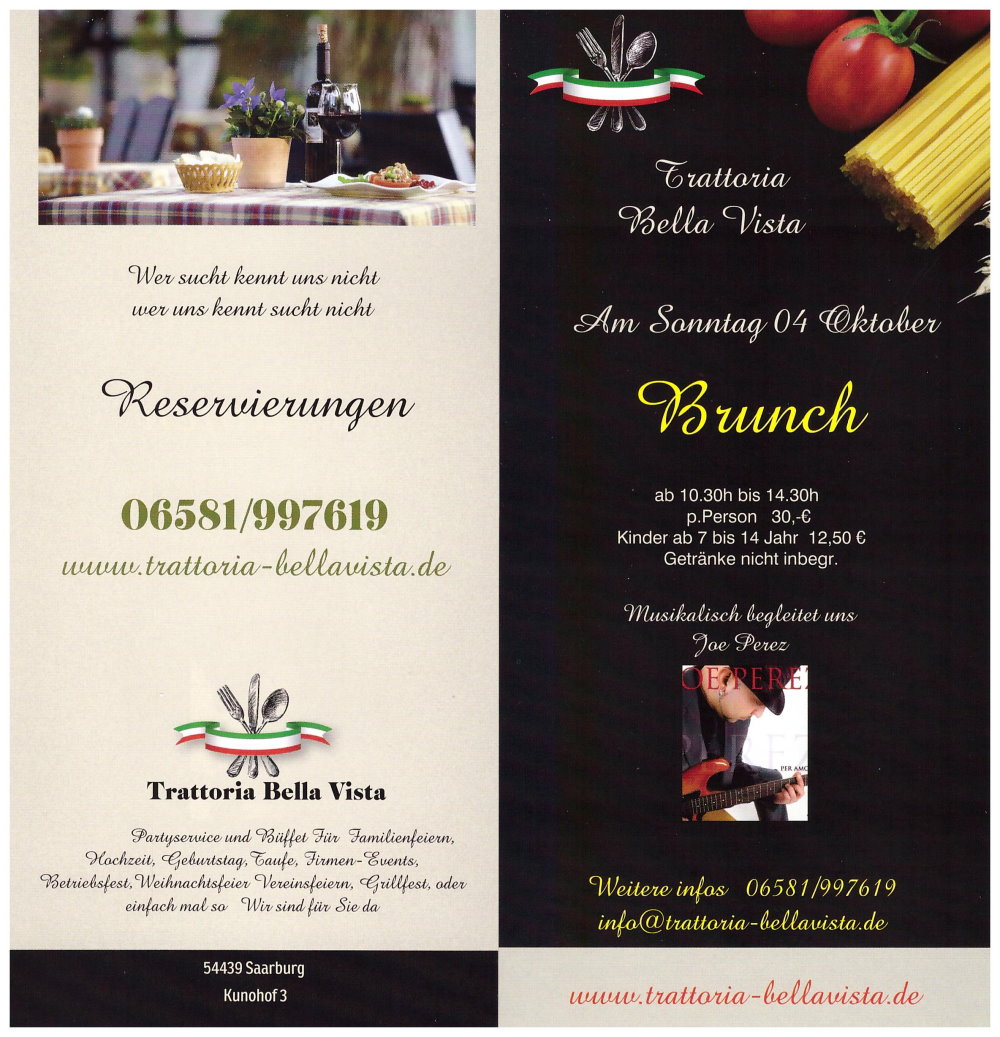 Italian Brunch - 04. Oktober 2015
